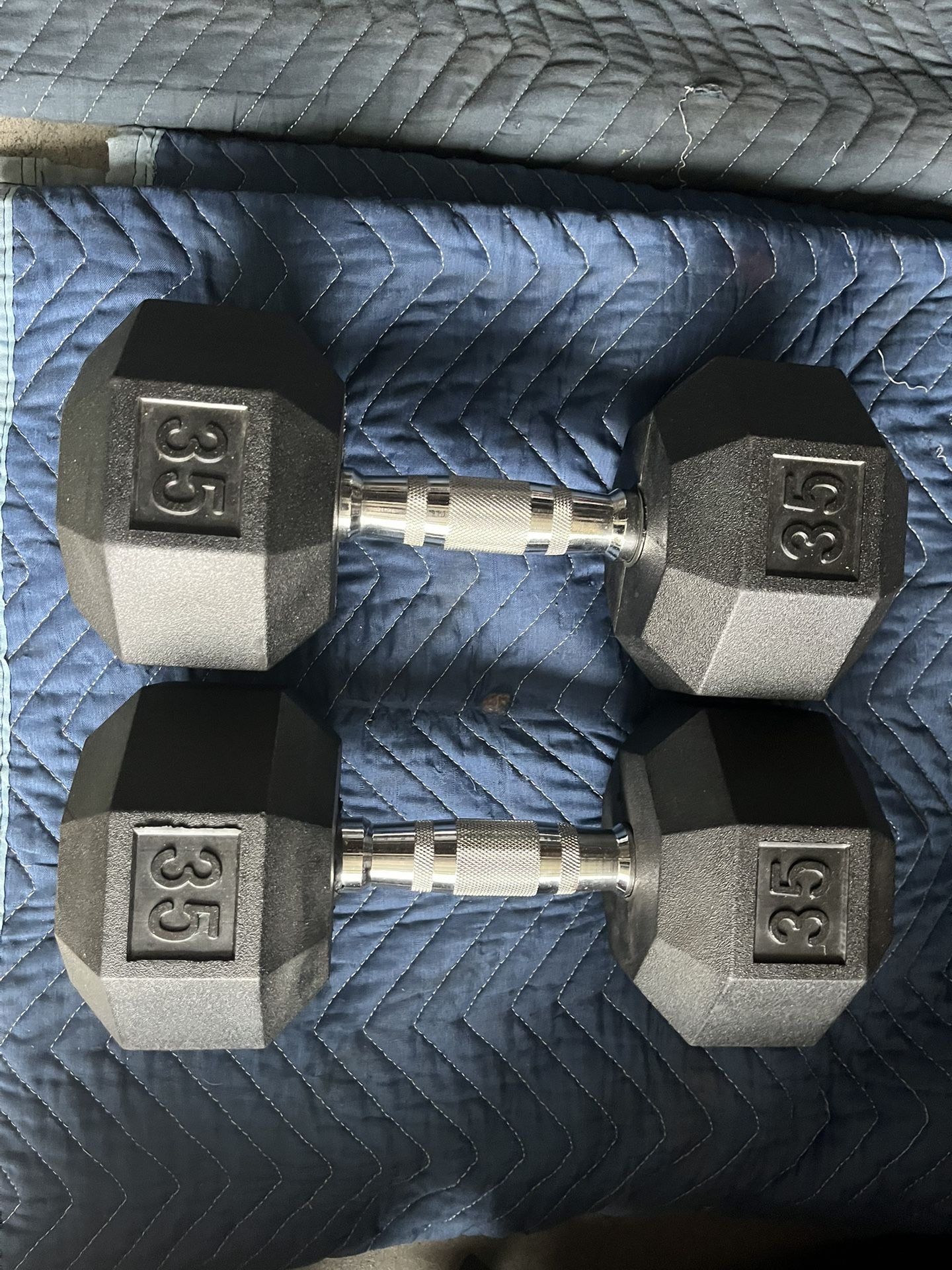Brand New Never Used 35’s Dumbbells