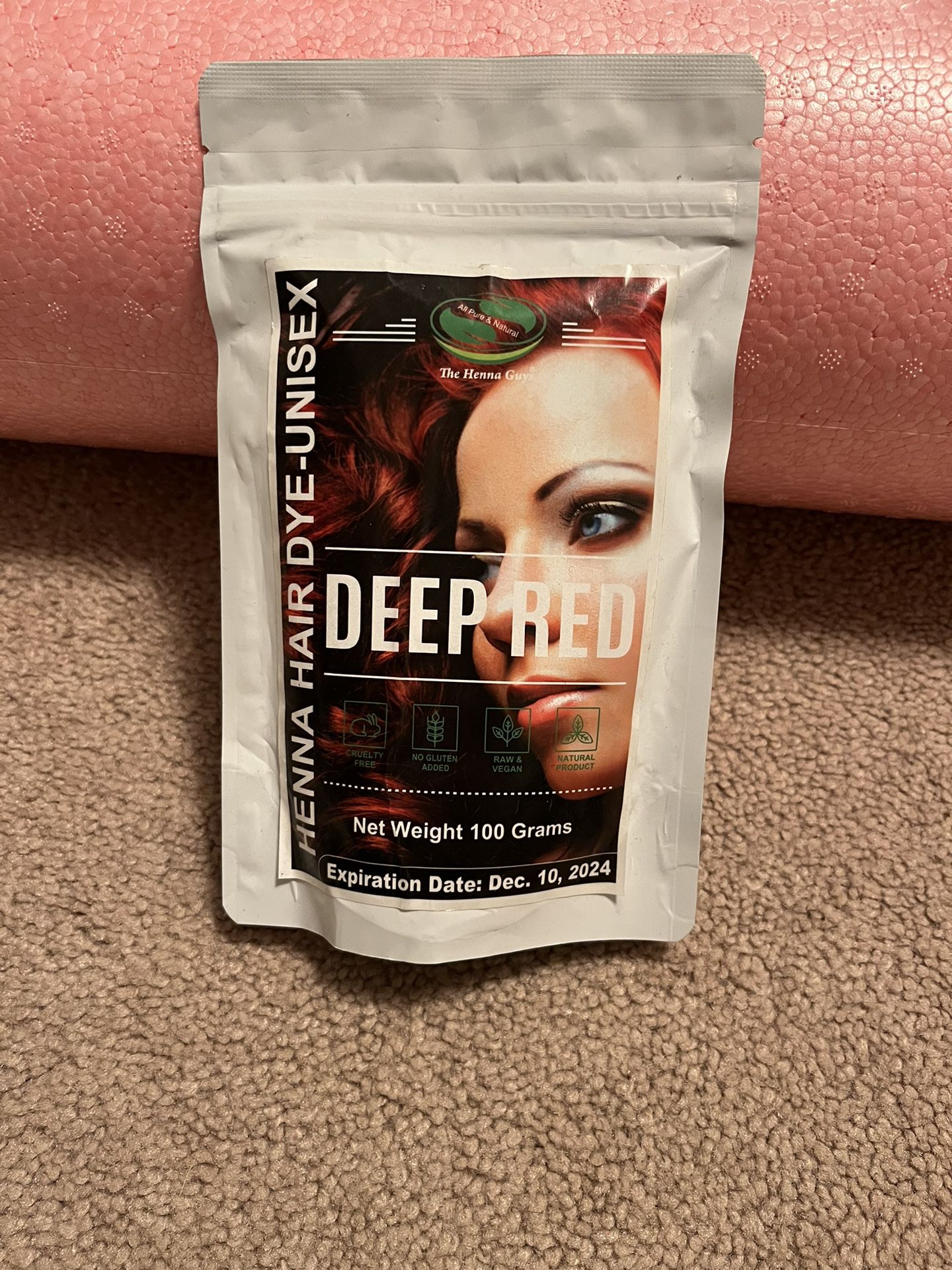 Deep Red Henna