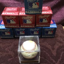 Autographed Baseball Collection  ⚾️ 