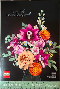 LEGO Botanicals: Pretty Pink Flower Bouquet (10342)