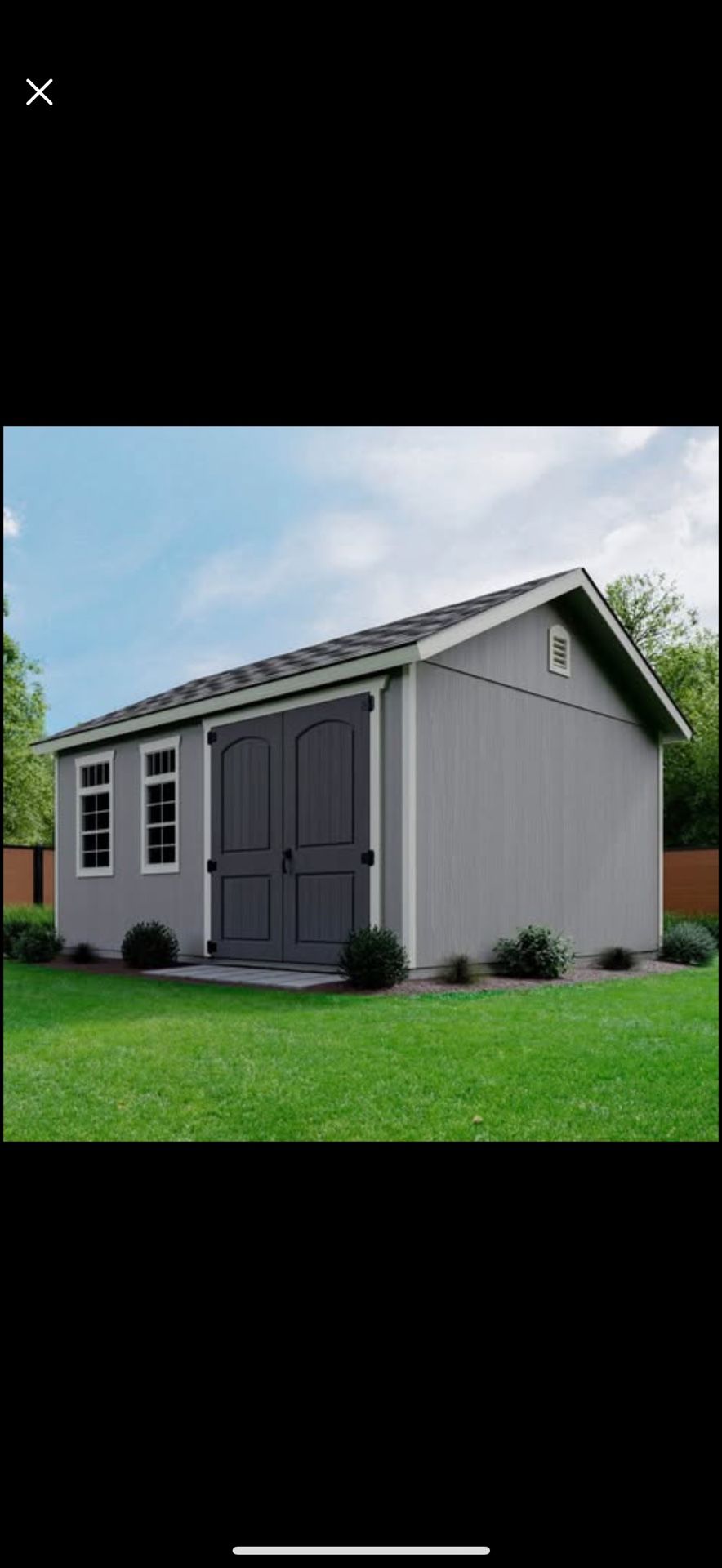 Shed 12x16 