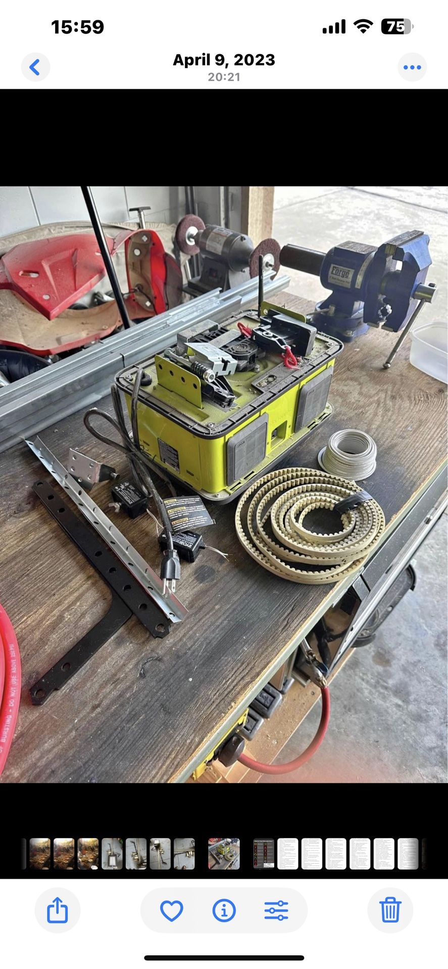 Ryobi Garage Door System