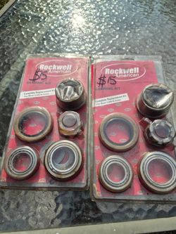 Hub and bearings for 3500lb trailer Axel