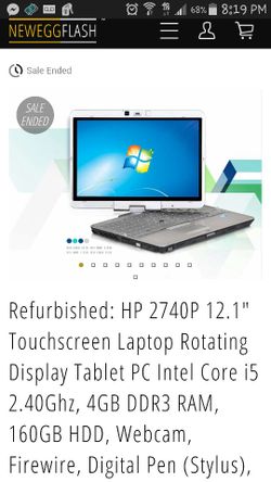 Hp lapto windos 7