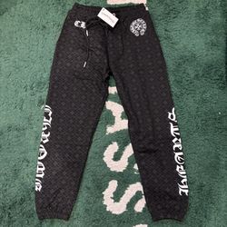Chrome Hearts All Over Crosses Sweatpants
