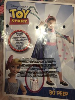 Bo Peep - Kids Girl’s Costume Size Médium 8-10