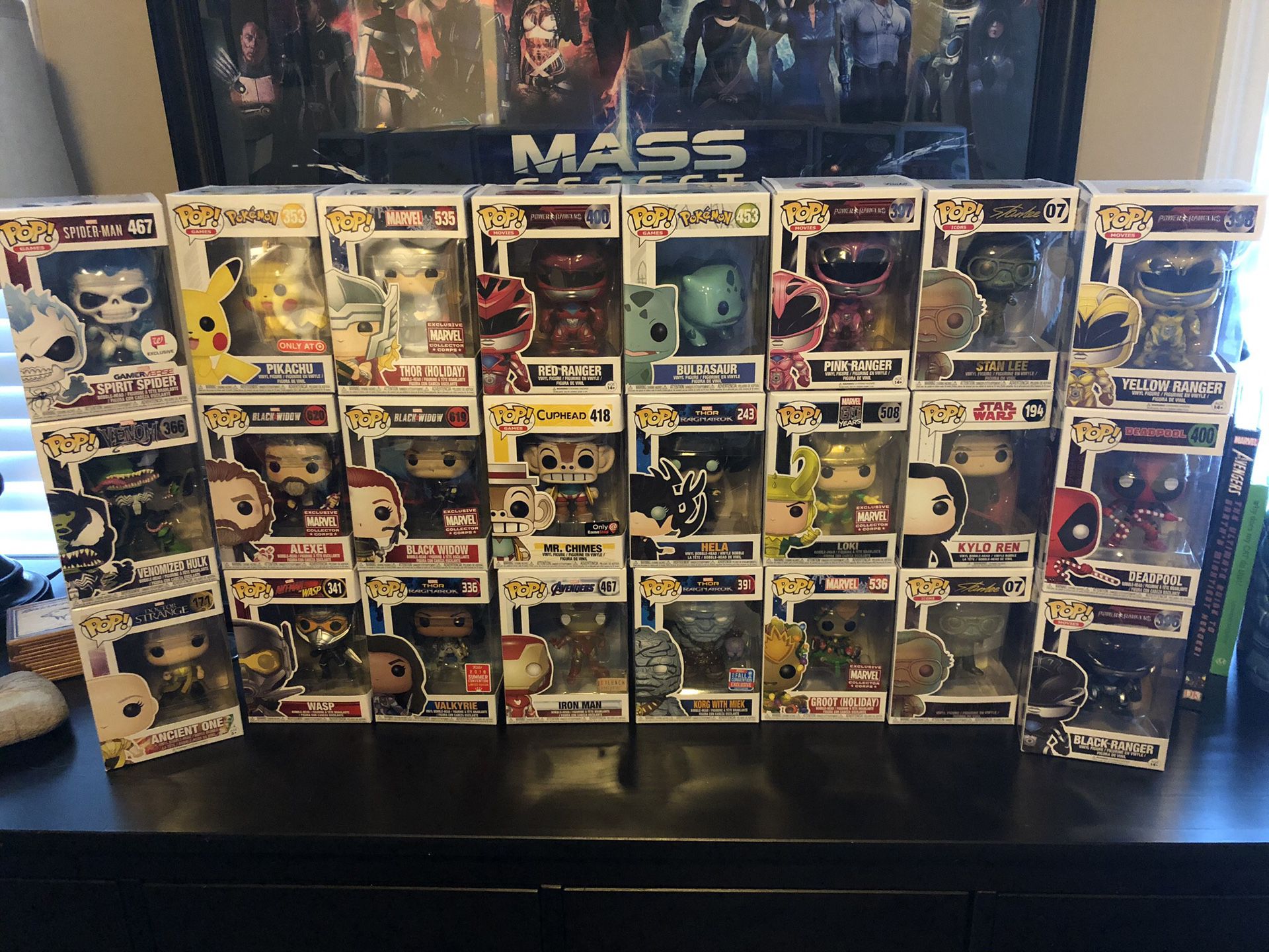 FUNKO POP COLLECTION FOR SALE!!! (Marvel, Star Wars, Harry Potter, Pokemon, and more!)