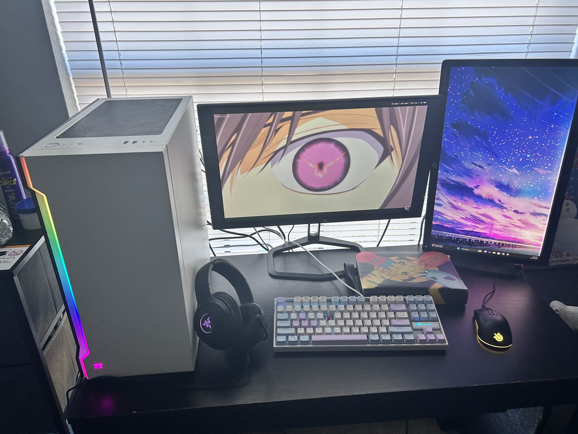 Gaming PC + 240Hz Monitor Bundle-RTX 3050, Ryzen 5 3600 READY 2 PLAY