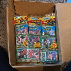 26 Packs Of Packaged Don Russ Baseball Cards