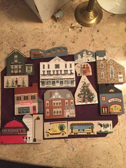 Cats Meow collection 16 pieces Hershey /Christmas