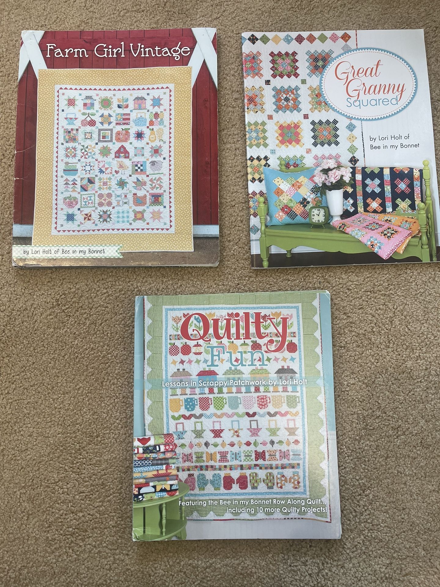 Lori Holt Quilt Books (3)
