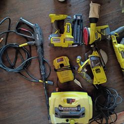 RYOBI POWER TOOLS (TOOLS ONLY)