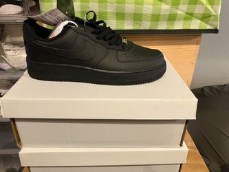 Nike Air Force 1s all black