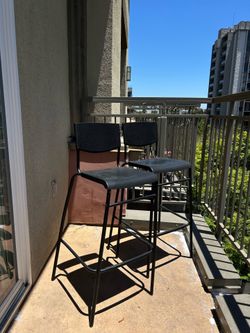 Plastic bar chairs