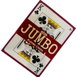 Jumbo Playing Cards, Super Big Giant Game Theme Full Deck Huge Oversized New NIP