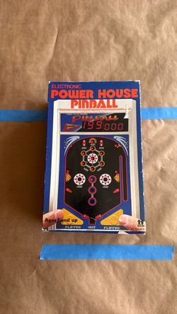 Tomy Electronic Power House Pinball Game