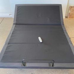 Queen Adjustable Bed, Like New 