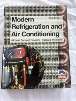 Book Modern Refrigerator And Air Condition ,19 Th Edition