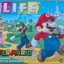 The Game of Life Super Mario Edition Board Game