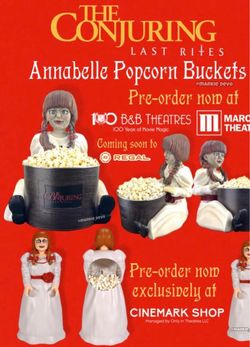 The Conjuring Popcorn Bucket
