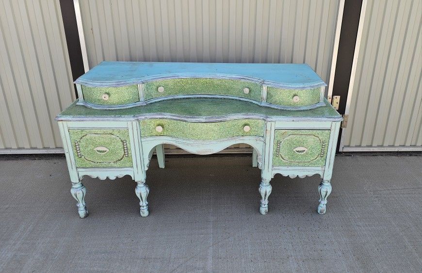 Antique Desk / Makeup Vanity