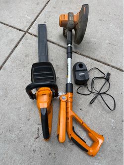 Worx Hedge Trimmer and Weed Eater