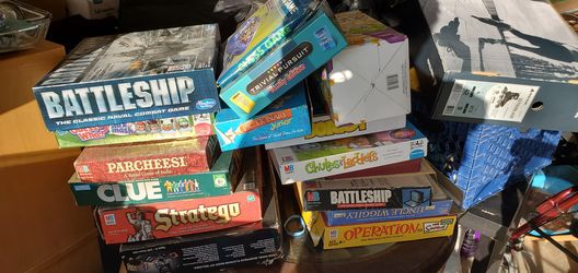 Children game boxes