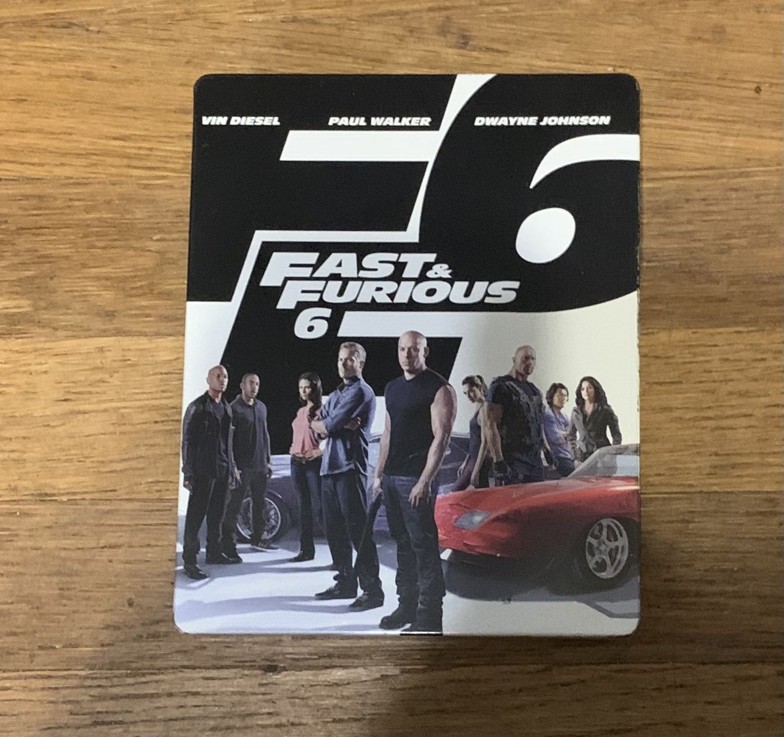 Fast & Furious 6 F6 Steelbook Blu Ray