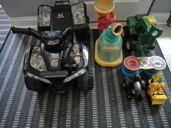 Kids Toy Lot with Realtree Ride-On ATV