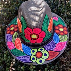 Artisanal Hand Painted Hat