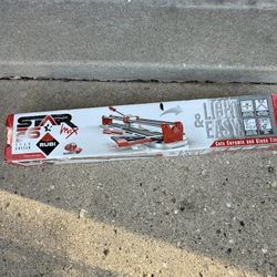 Rubi 26 Tile Cutter - Used On Two Tiles