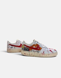 Custom IT painted shoes