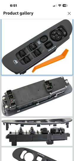 Window switch for Dodge Ram,Durango,Sprinter gray color