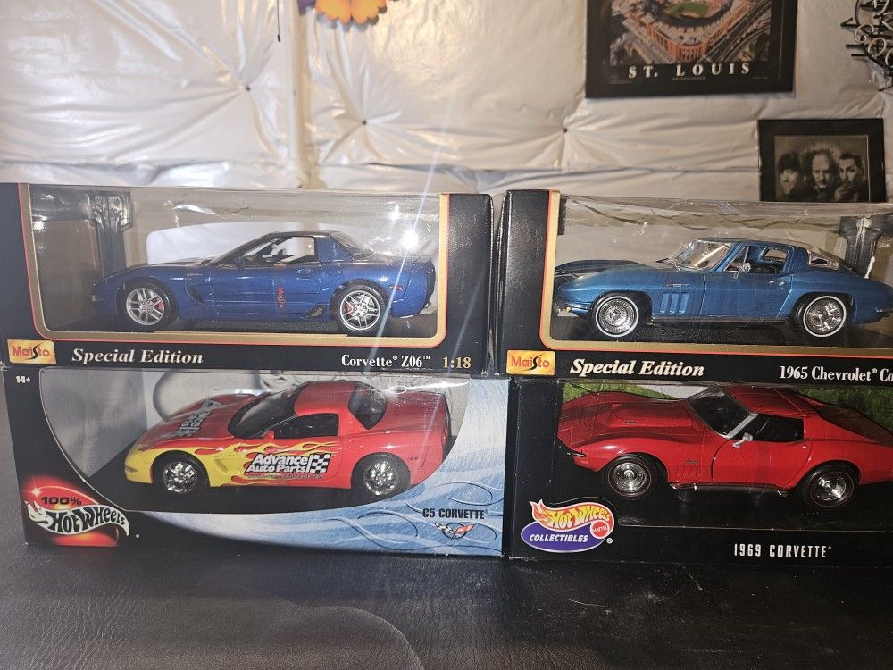 Corvette 1:18 Diecast Collection 