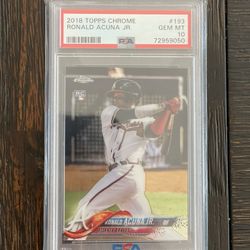 Ronald Acuna Jr Rookie Card