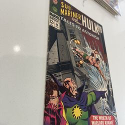 TALES to ASTONISH # 86 MARVEL COMICS 1966, HULK SUB-MARINER, FN 1 Staple- Manufacturer error