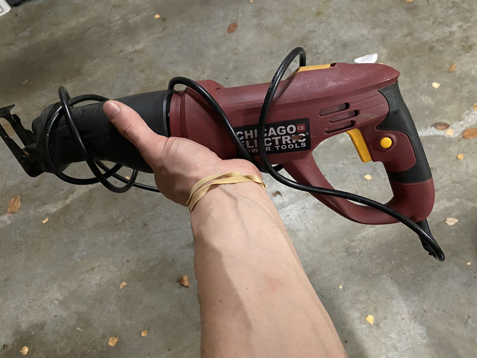 Reciprocating Saw Chicago Electric Power Tools 120 Volt