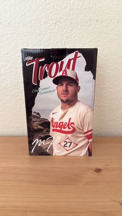 Mike Trout Angels City Connect Bobblehead