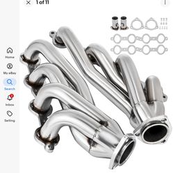 LS SWAP AFTERMARKET CHROME HEADERS  !!BRAND NEW IN BOX 📦!!