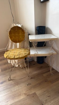 Chair/ table combo