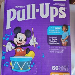 Pull-Ups Boys' Potty Training Pants, 3T-4T (32-40 lbs), 66 Count 
