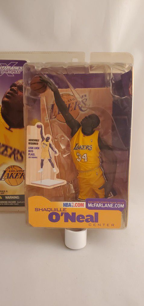 Shaquille O'neil NBA Action Figure- Brand New