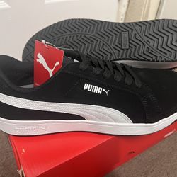 Puma Iconic Black Work Shoes (New)