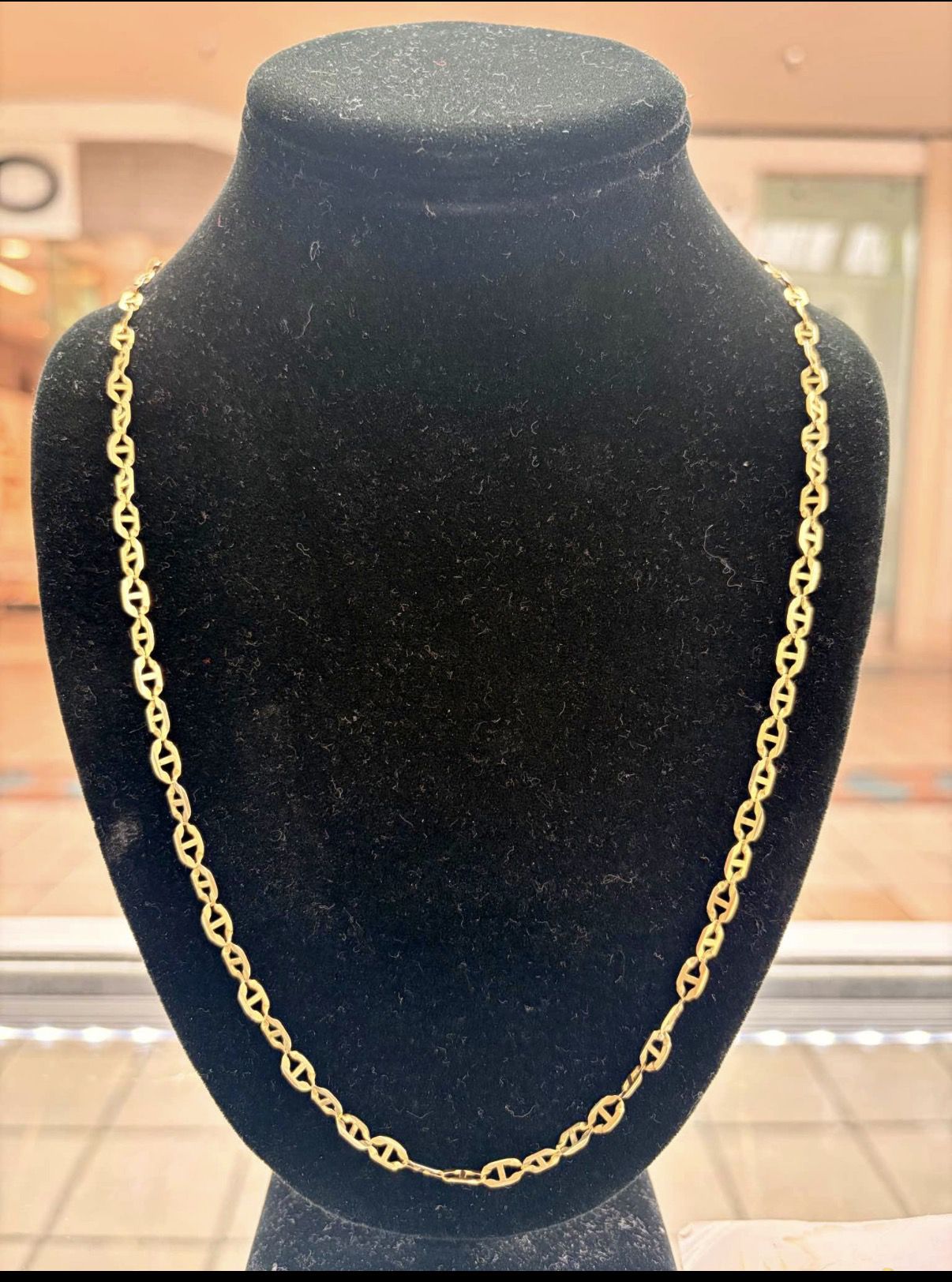 Mariner chain 4mm 14k