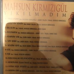 Mahsun Kirmizigul Cd Turkey 
