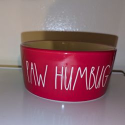 Christmas Dog Bowl 