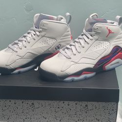 Nike Air Jordan Shoes MVP Size 10 Neutral Grey Red White DZ4475-026 Men's NEW