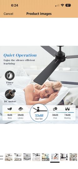 Ventilador de techo