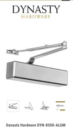 Dynasty Hardware DYN-8500-ALUM Door Closer