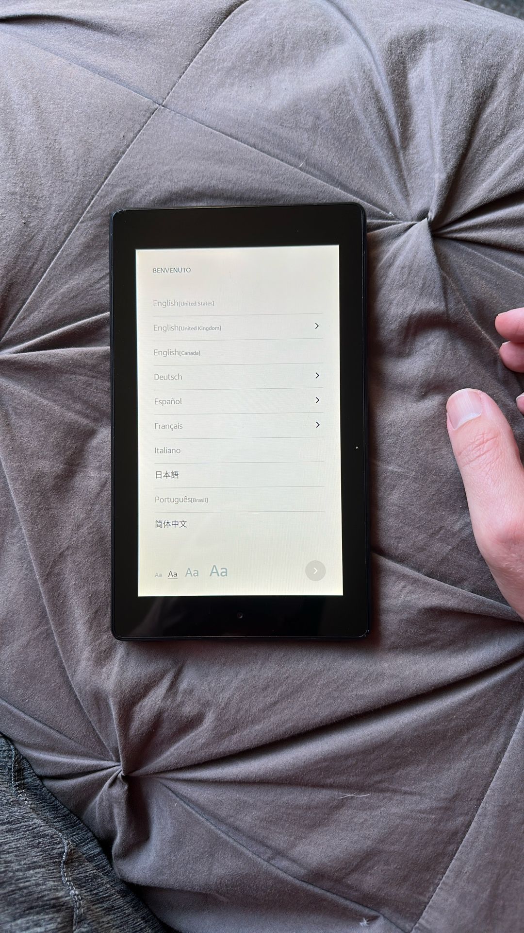 Amazon Fire 7 tablet (generation 9)
